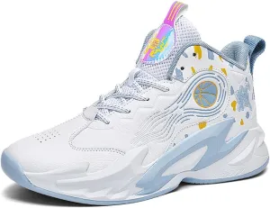 Unisex High Top Professional Outdoor Sports Sneakers Athletic Running Lightweight Non Slip Basketball Shoes
