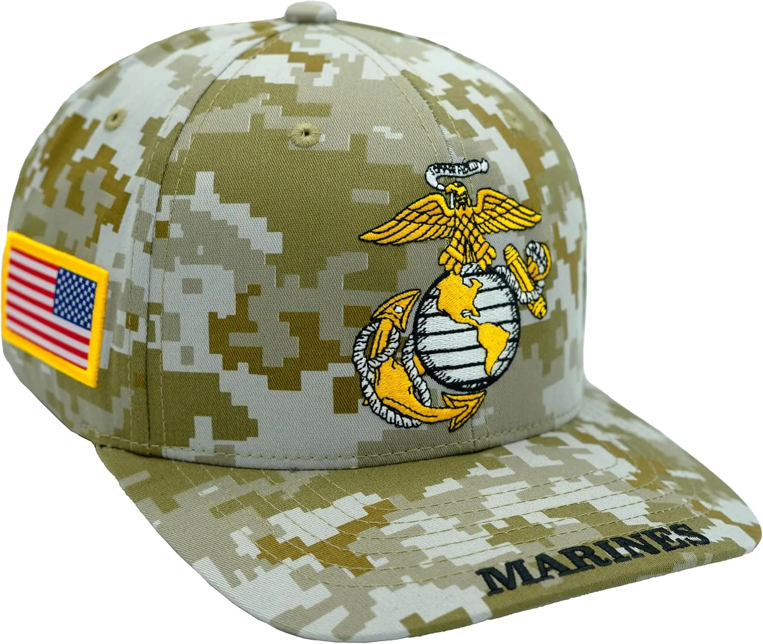 US Marine Corps Hat for Men, Official Licensed USMC Veteran Hat Embroidered Marines Semper Fi Baseball Cap
