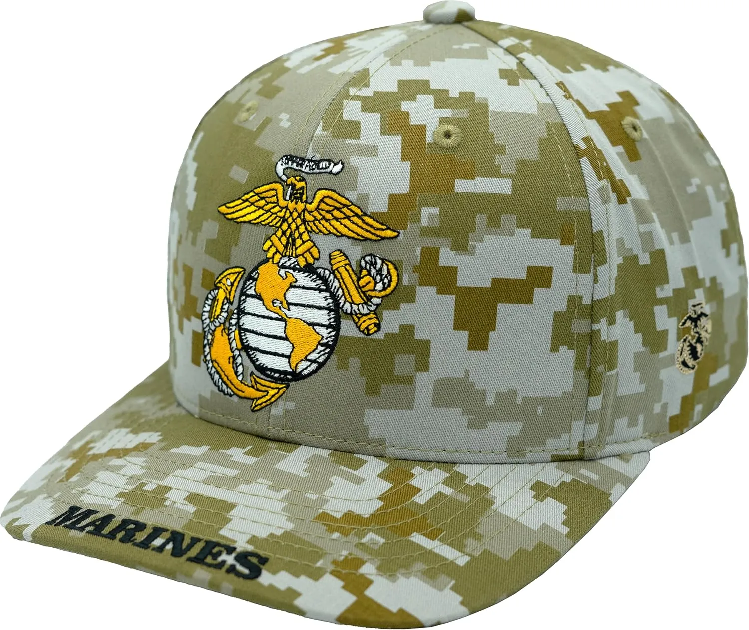 US Marine Corps Hat for Men, Official Licensed USMC Veteran Hat Embroidered Marines Semper Fi Baseball Cap