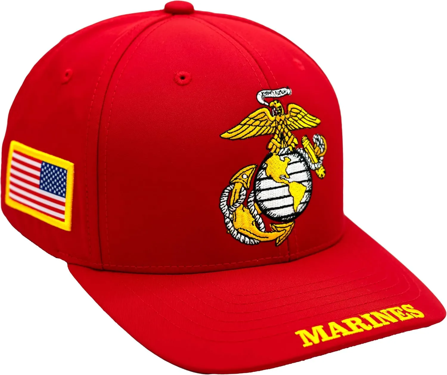 US Marine Corps Hat for Men, Official Licensed USMC Veteran Hat Embroidered Marines Semper Fi Baseball Cap