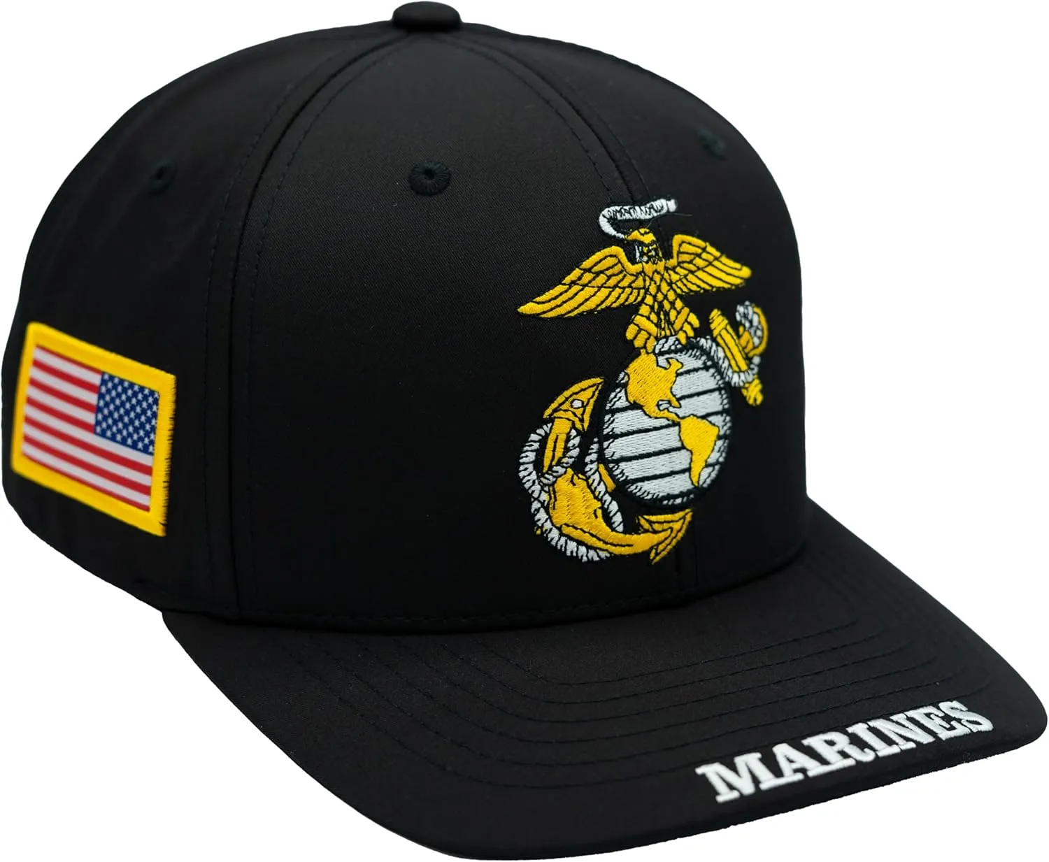 US Marine Corps Hat for Men, Official Licensed USMC Veteran Hat Embroidered Marines Semper Fi Baseball Cap