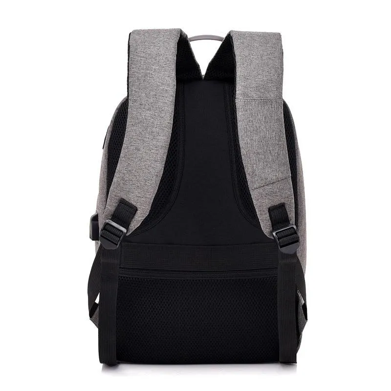 USB Charging Anti Theft Waterproof Travel Backpack with Customs Lock