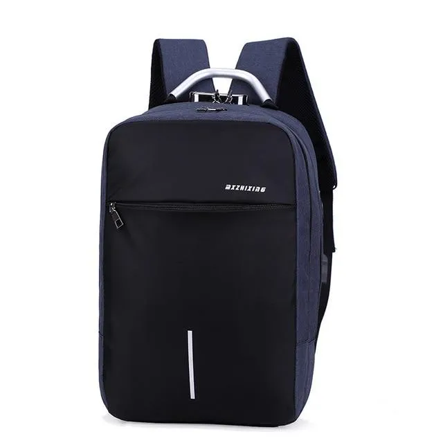 USB Charging Anti Theft Waterproof Travel Backpack with Customs Lock