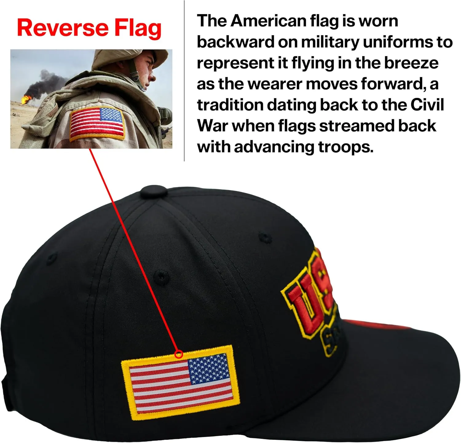 USMC Semper Fi Hat Marine Corps Hat for Men, Official Licensed Marines Veteran Embroidered Cap
