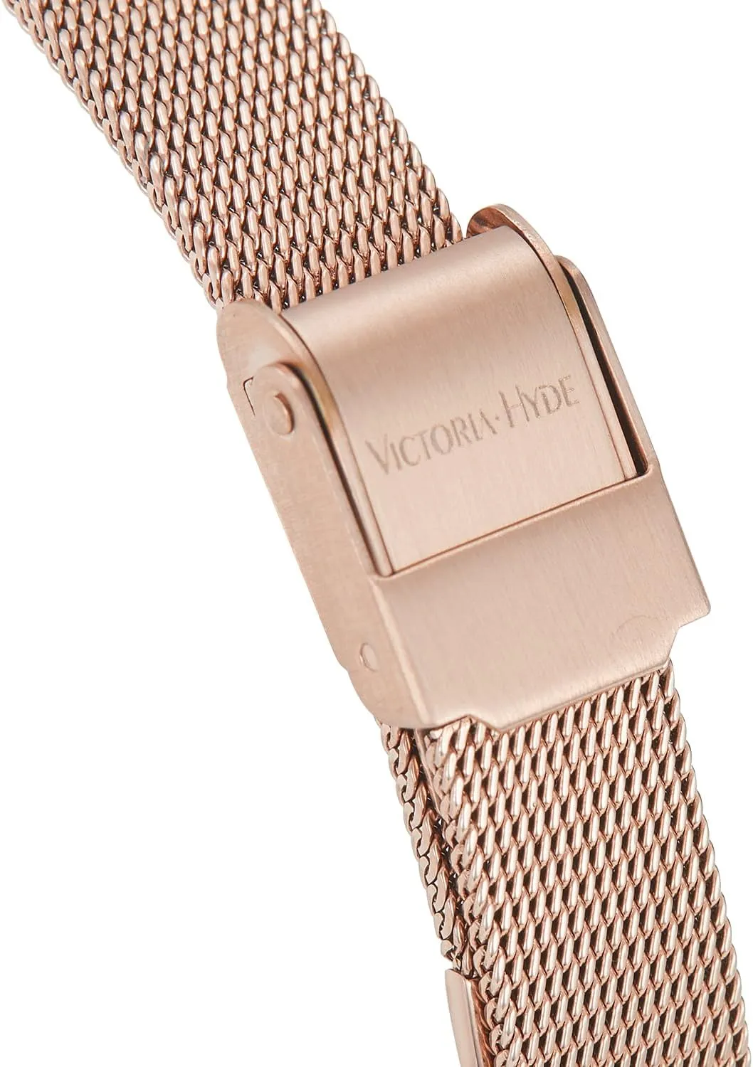 VICTORIA HYDE Dainty Women's Watch, Rectangle Watches for Women, Elegant Women's Wrist Watch, Ladies Watch with Stainless Steel Bracelet or Leather Band