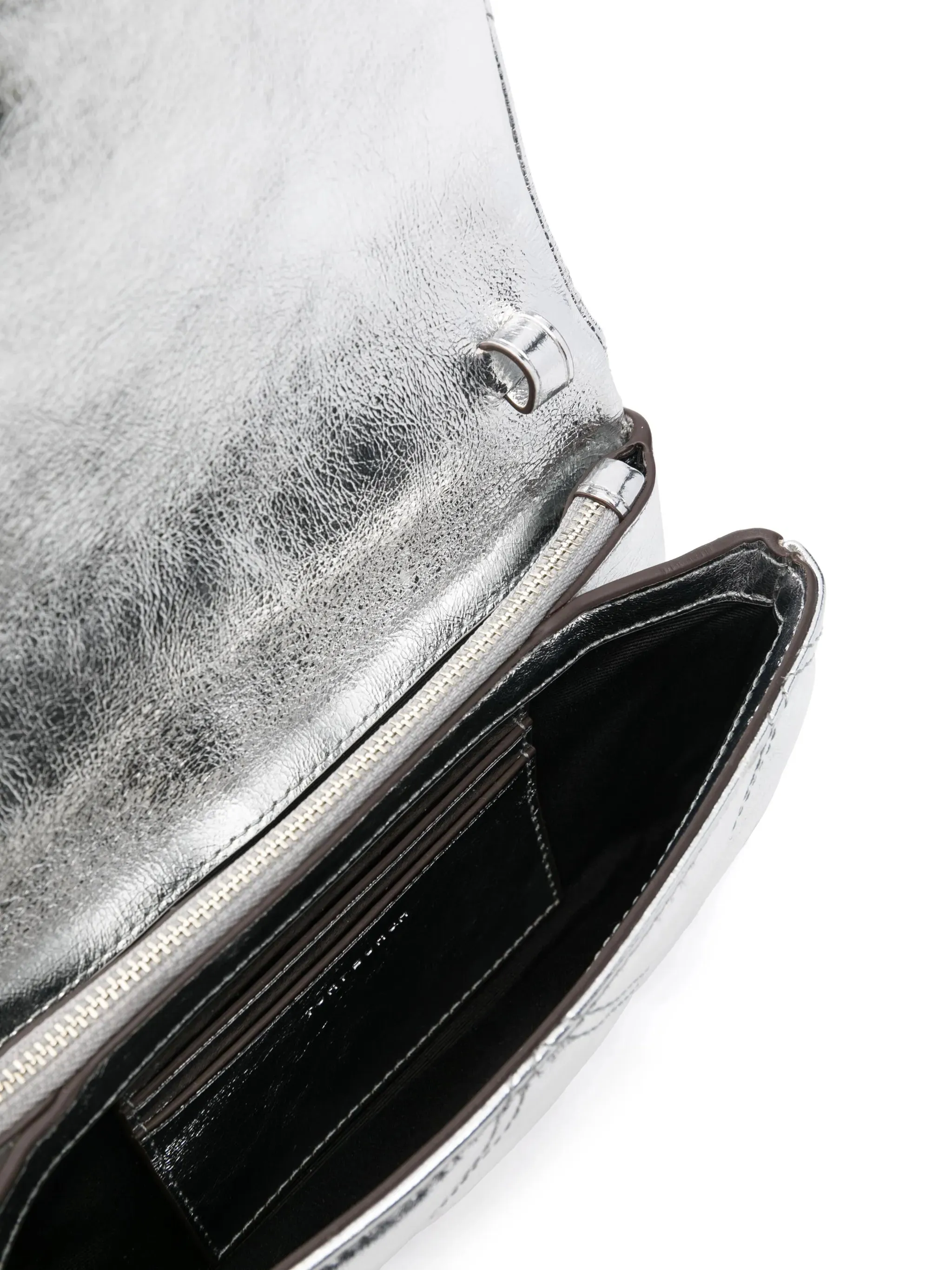 wallet-on-chain diamond-quilted metallic Kira Massive offer Affordable luxury