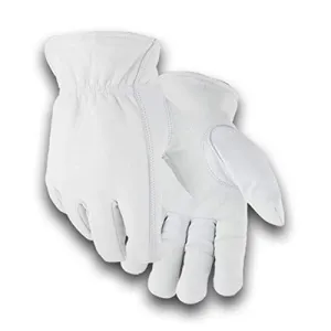 Winter Gloves for Men - 725T Large WINTER LINED Leather Work Gloves for Men Construction Working Heavy Duty