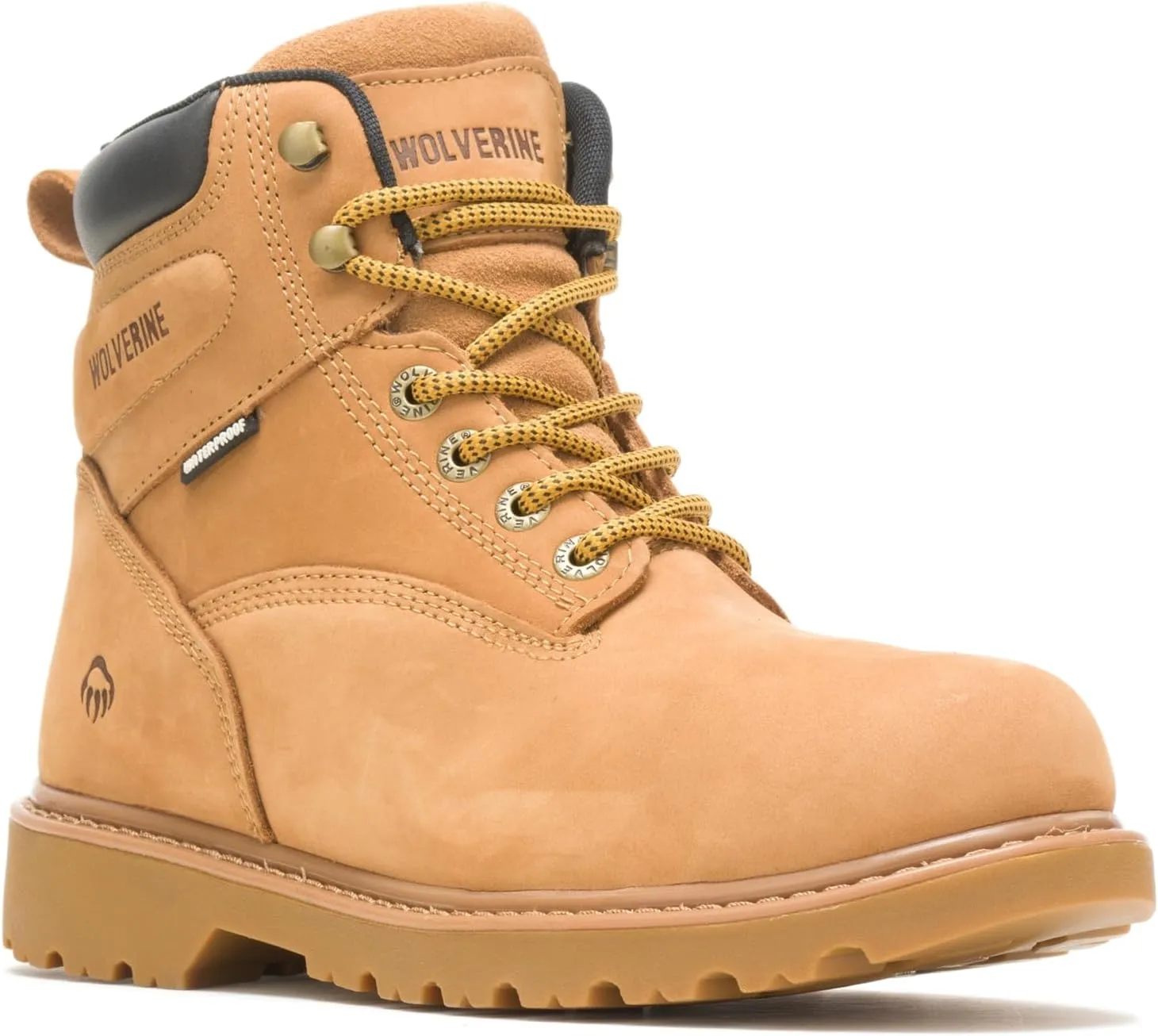 Wolverine Men’s Floorhand Waterproof 6” Steel-Toe Work Boot