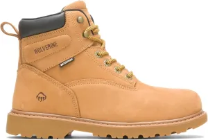 Wolverine Men’s Floorhand Waterproof 6” Steel-Toe Work Boot