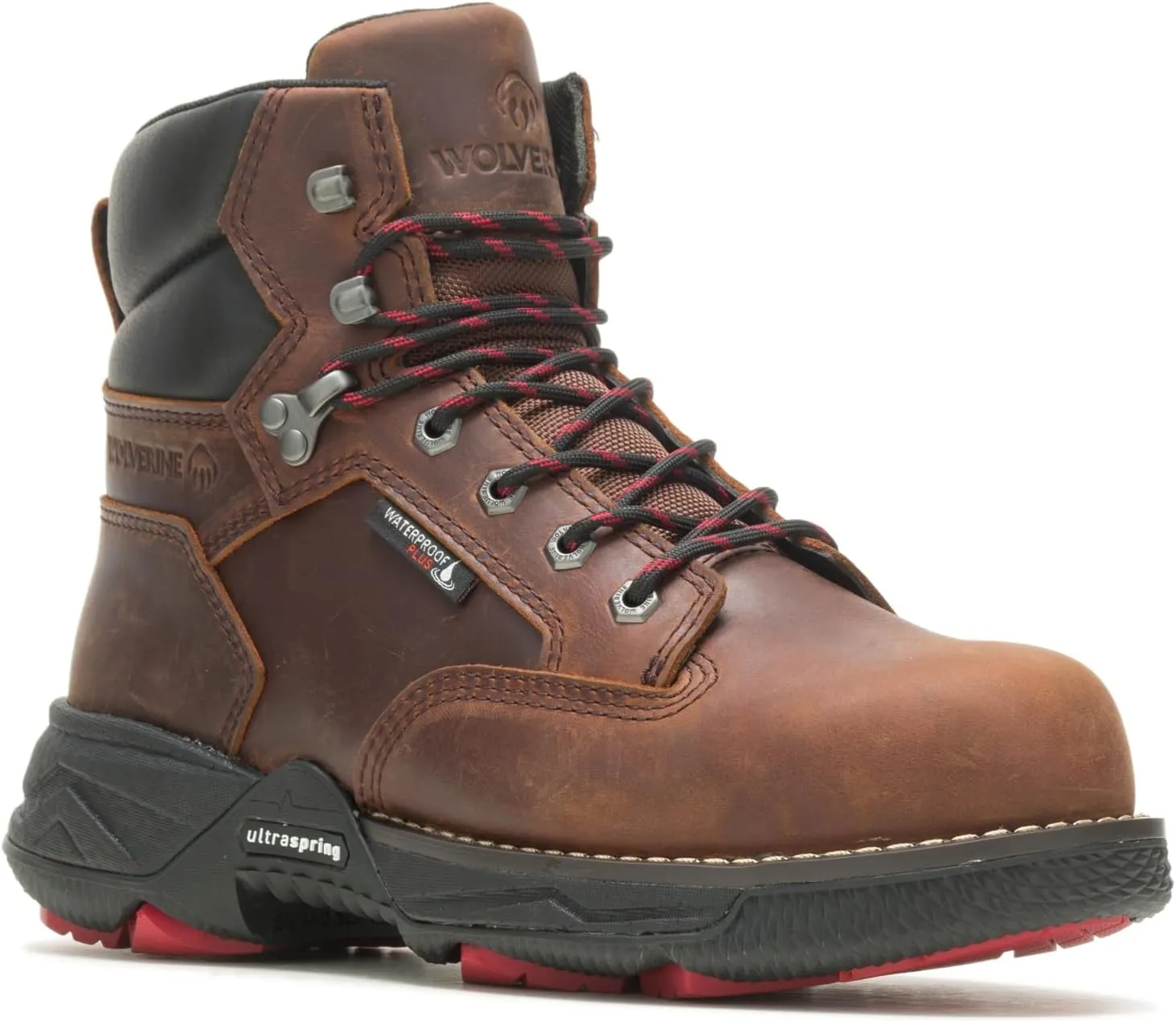 Wolverine Men's Hellcat Fuse Durashocks Ultraspring 6 " Carbonmax Work Boot
