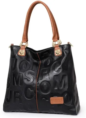 Women's Bag Layer Cowhide women's Handbag Soft Leather Broadband Large Capacity Business Bag