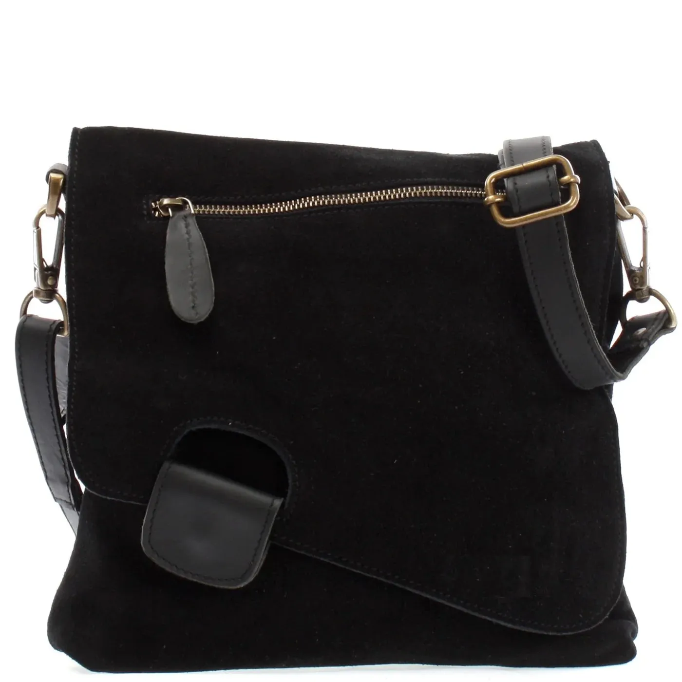 Women's cowhide full grain crossbody shoulder bag small Messenger satchel bag