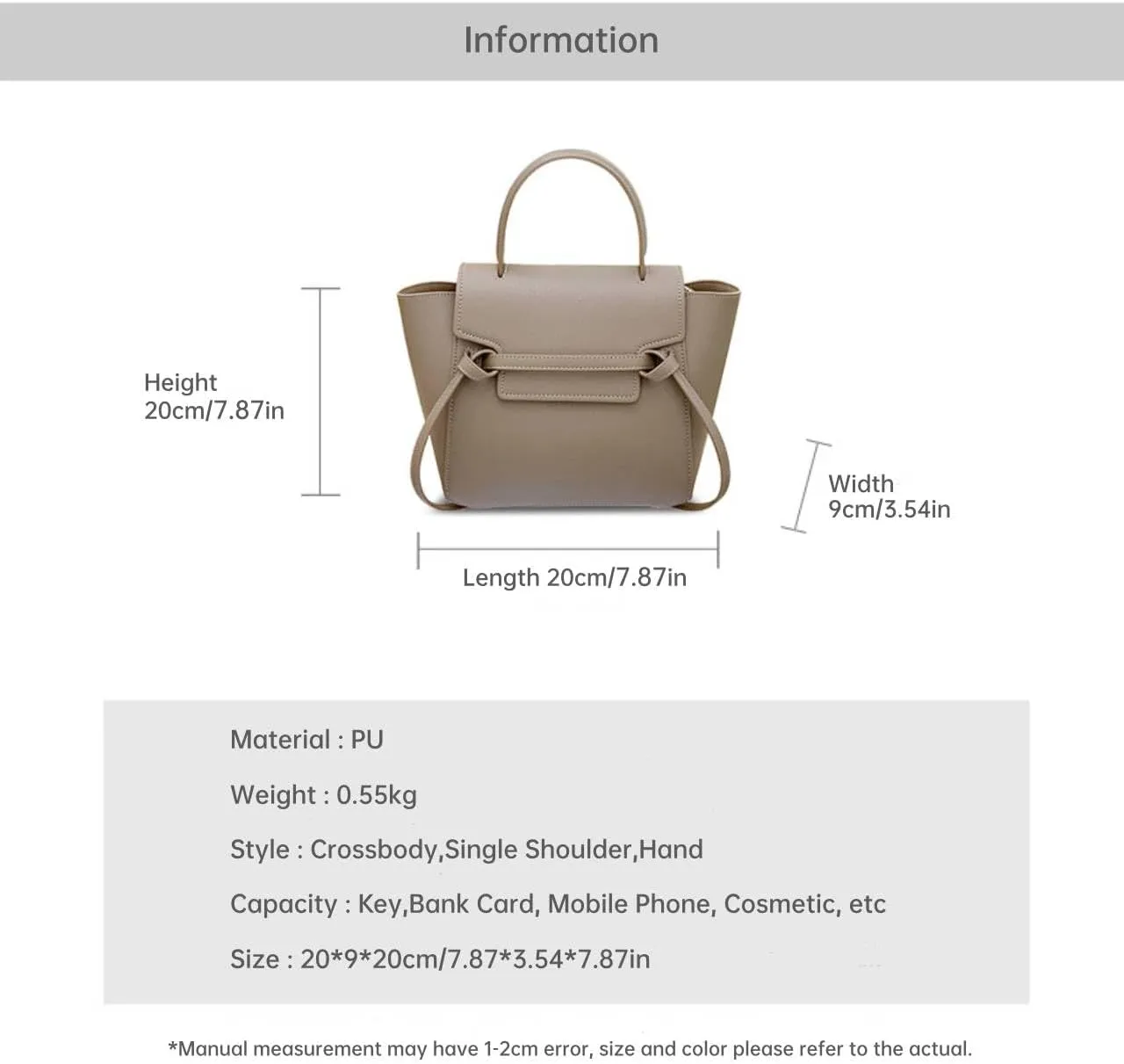 Women's Palm Print Catfish Handbag,Leather Satchel with Crossbody Strap