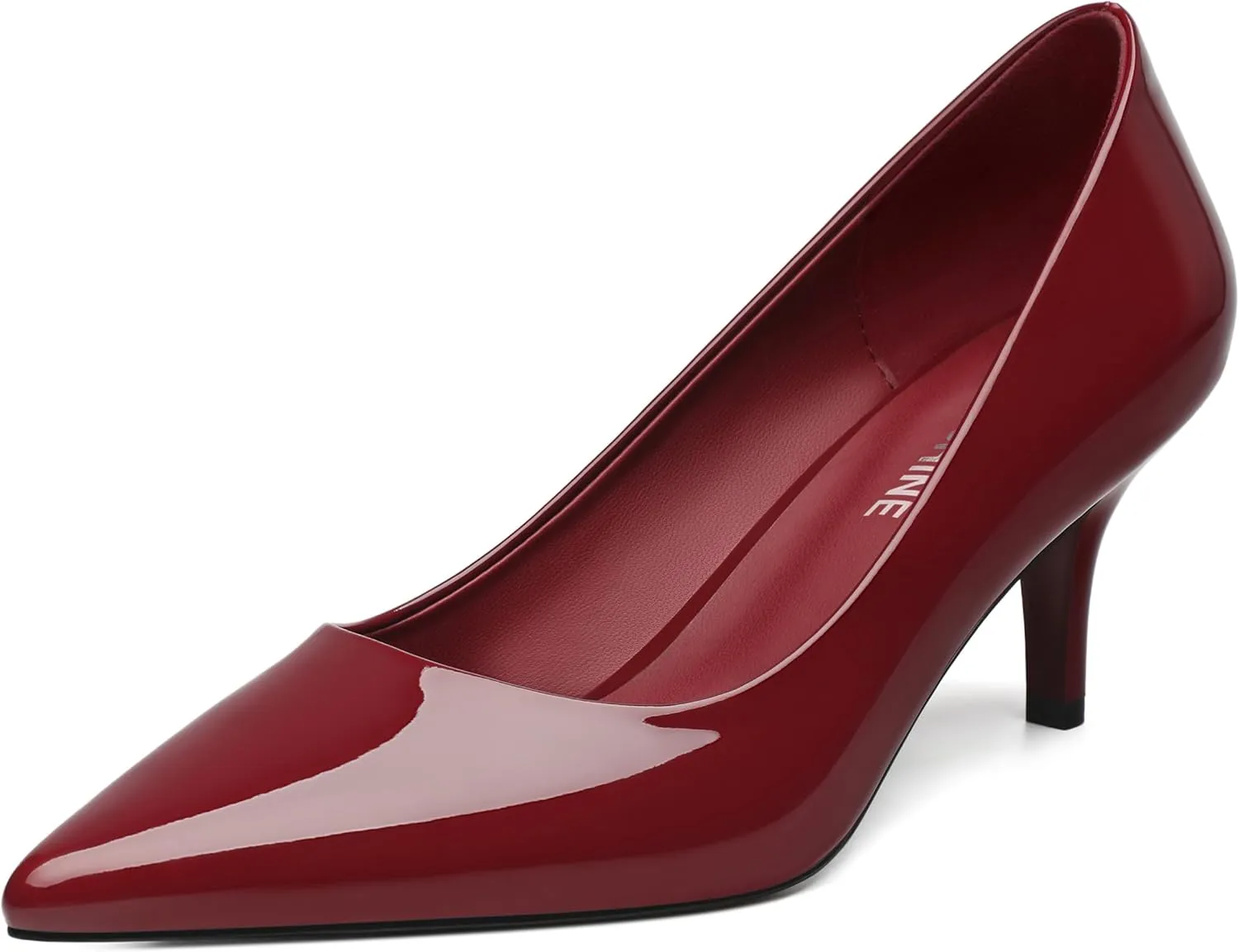 Women's Pumps Pointed Closed Toe Low Heels Comfortable Dress Shoes for Work Business Office Wedding Casual 2.3 Inch