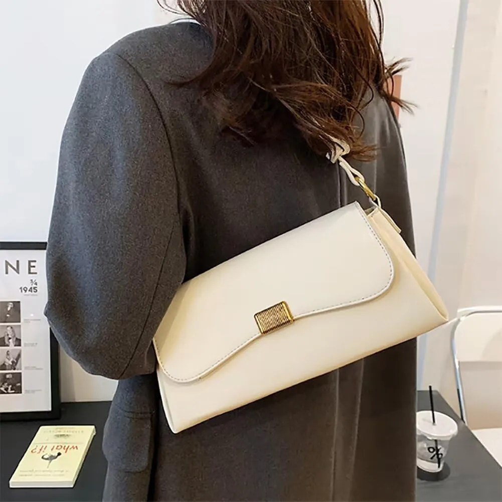 Women’s Shoulder Bag Designer Tote Bag Retro Clutch Purse Lightweight Top Handle Satchel Purse for Travel Shopping