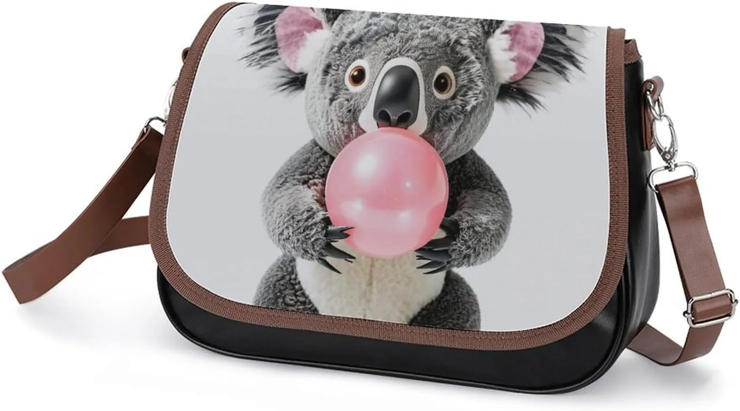 Womens Small Crossbody Purse with Adjustable Strap, Pu Leather Shoulder Bags for Travel Work