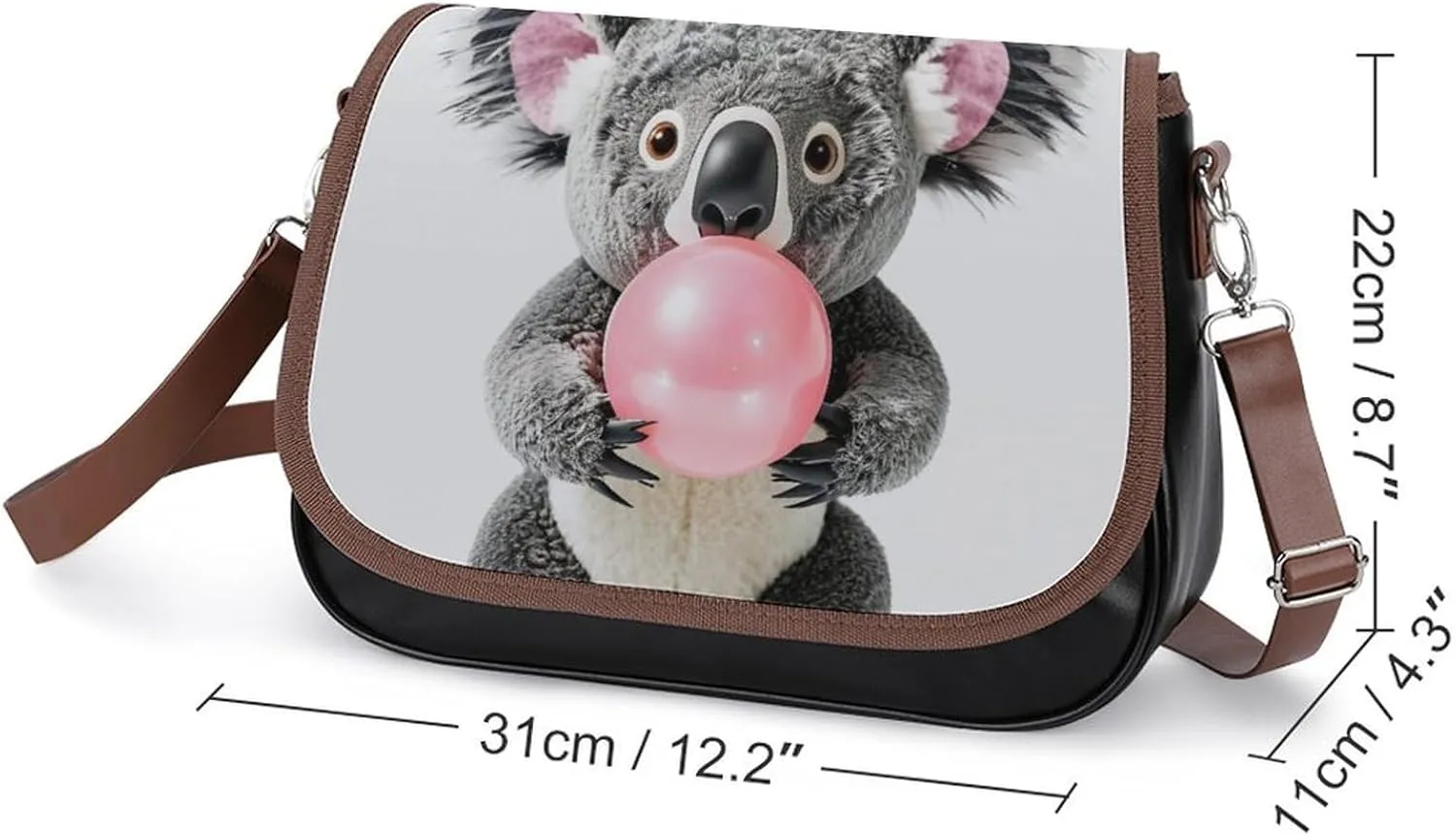 Womens Small Crossbody Purse with Adjustable Strap, Pu Leather Shoulder Bags for Travel Work