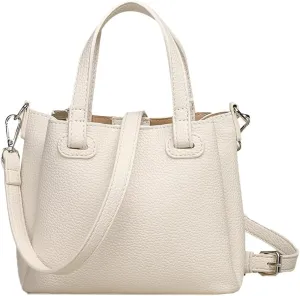 Womens Soft Vegan Leather Shoulder Crossbody Bag Casual Purse Small Totes Chic Handbag Top Handle Satchel