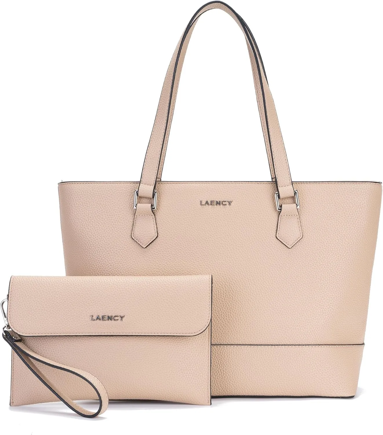 Women's Tote Bag - Large Capacity Faux Leather Handbag, Zipper Closure, Ideal for Business and Everyday Use