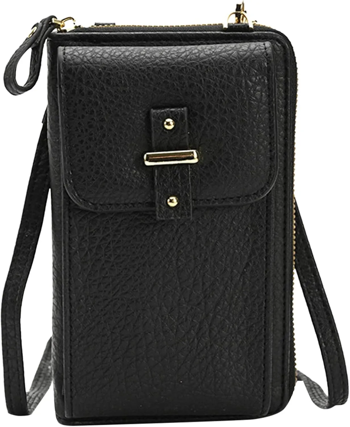 Women's Trendy Purses Vegan Leather Hobo Handbags Trendy Designer Shoulder Bags for Women Small Clear Backpacks(Black)