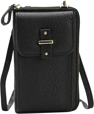 Women's Trendy Purses Vegan Leather Hobo Handbags Trendy Designer Shoulder Bags for Women Small Clear Backpacks(Black)
