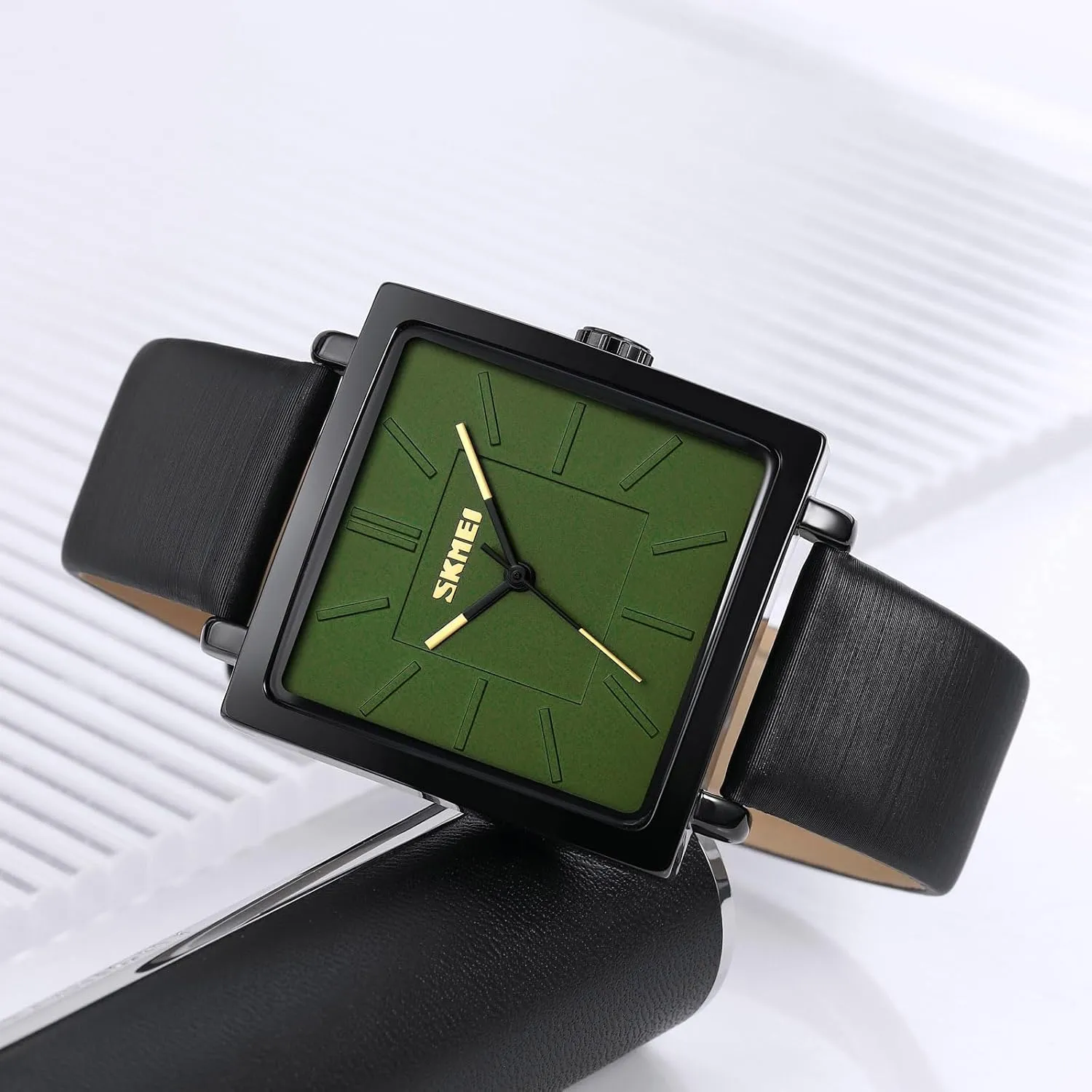Women's Waterproof Leather Watch - Quartz Wrist Watch for Small Wrists, Thin Design