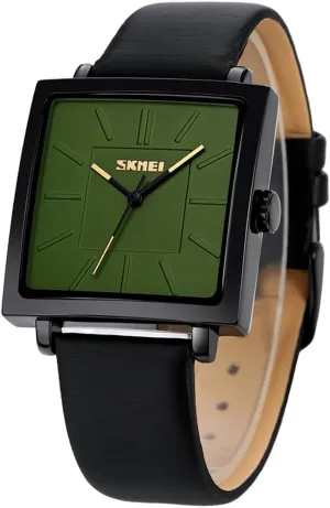 Women's Waterproof Leather Watch - Quartz Wrist Watch for Small Wrists, Thin Design