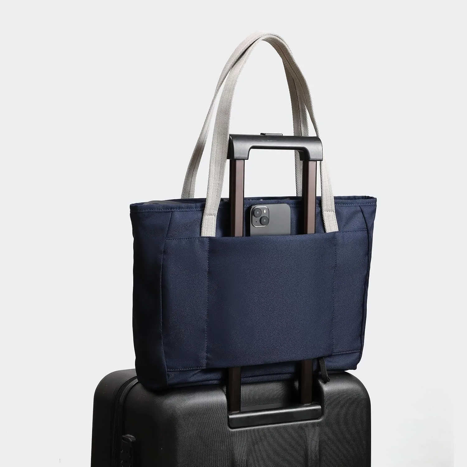 Work Tote for Women with Zipper Waterproof Shoulder Bag Top Handle Handbag for Travel, Work.