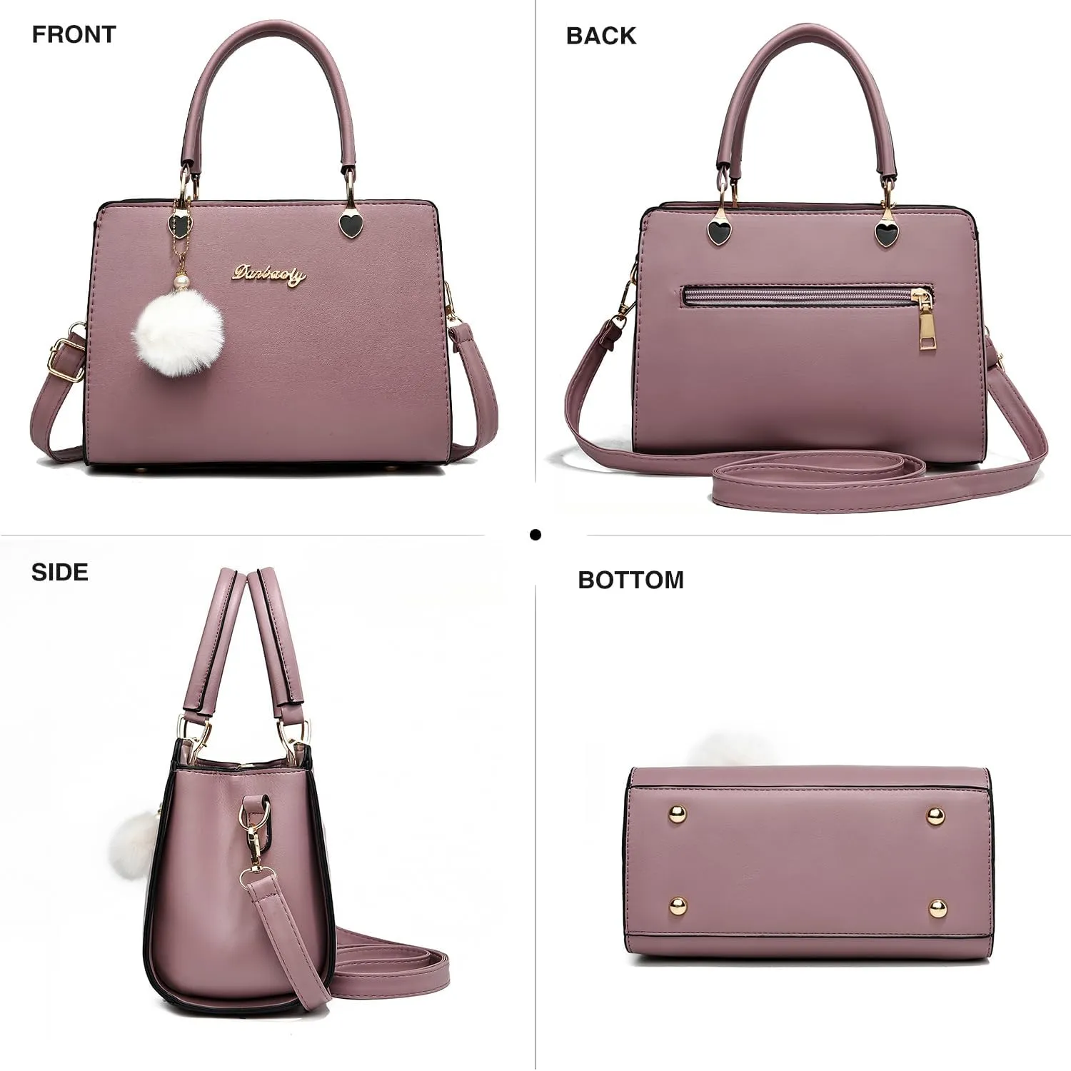 Xiaoyu Small Purses and Handbags for Women Ladies Fashion Crossbody bag Stylish Top Handle Satchel Shoulder Bags Totes