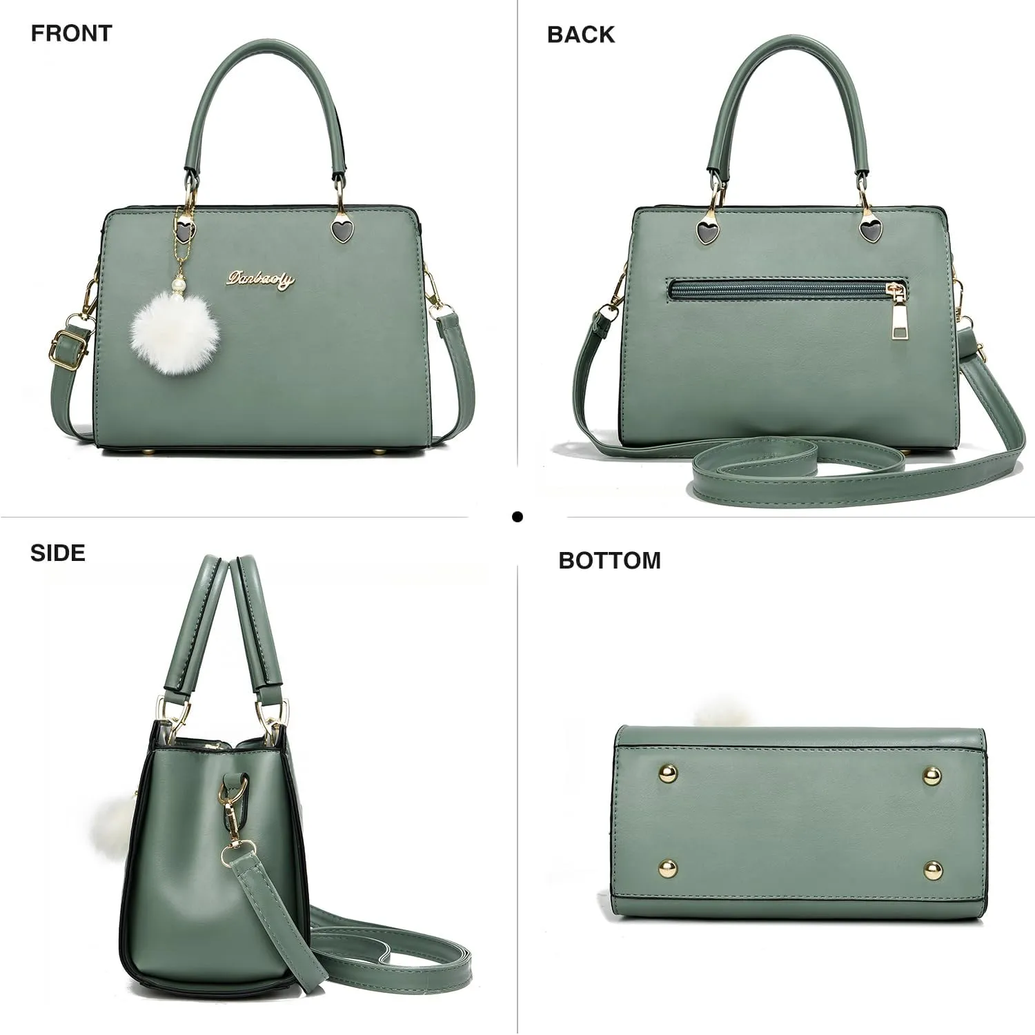 Xiaoyu Small Purses and Handbags for Women Ladies Fashion Crossbody bag Stylish Top Handle Satchel Shoulder Bags Totes