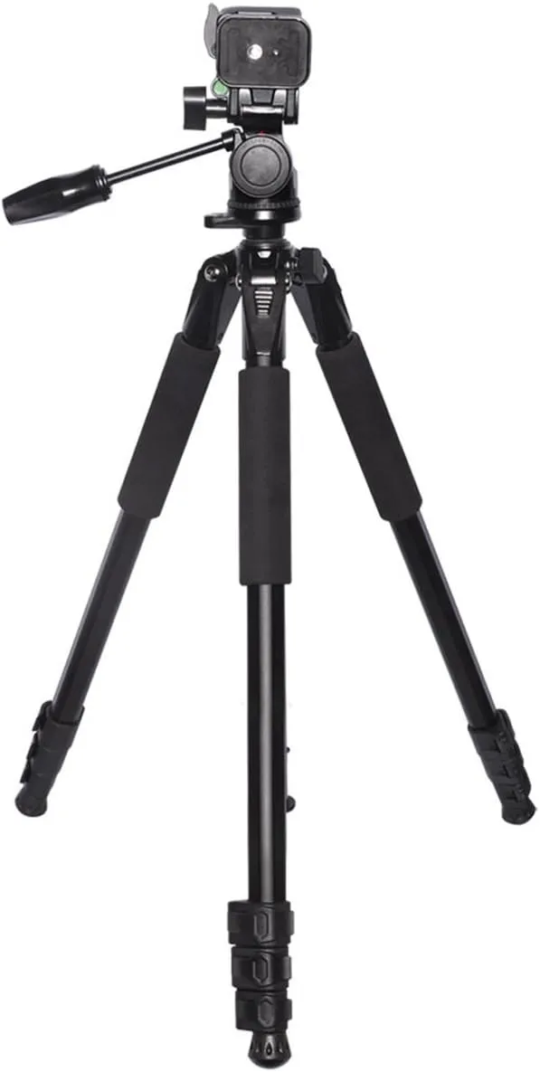 Xit XT80TRPRO Elite Professional 80-Inch 4 Leg Section Heavy Duty Tripod with Foam Grips (Black)