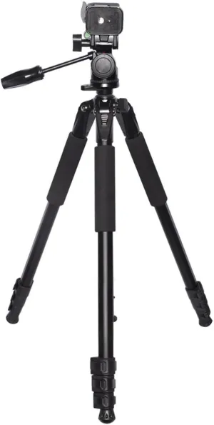 Xit XT80TRPRO Elite Professional 80-Inch 4 Leg Section Heavy Duty Tripod with Foam Grips (Black)