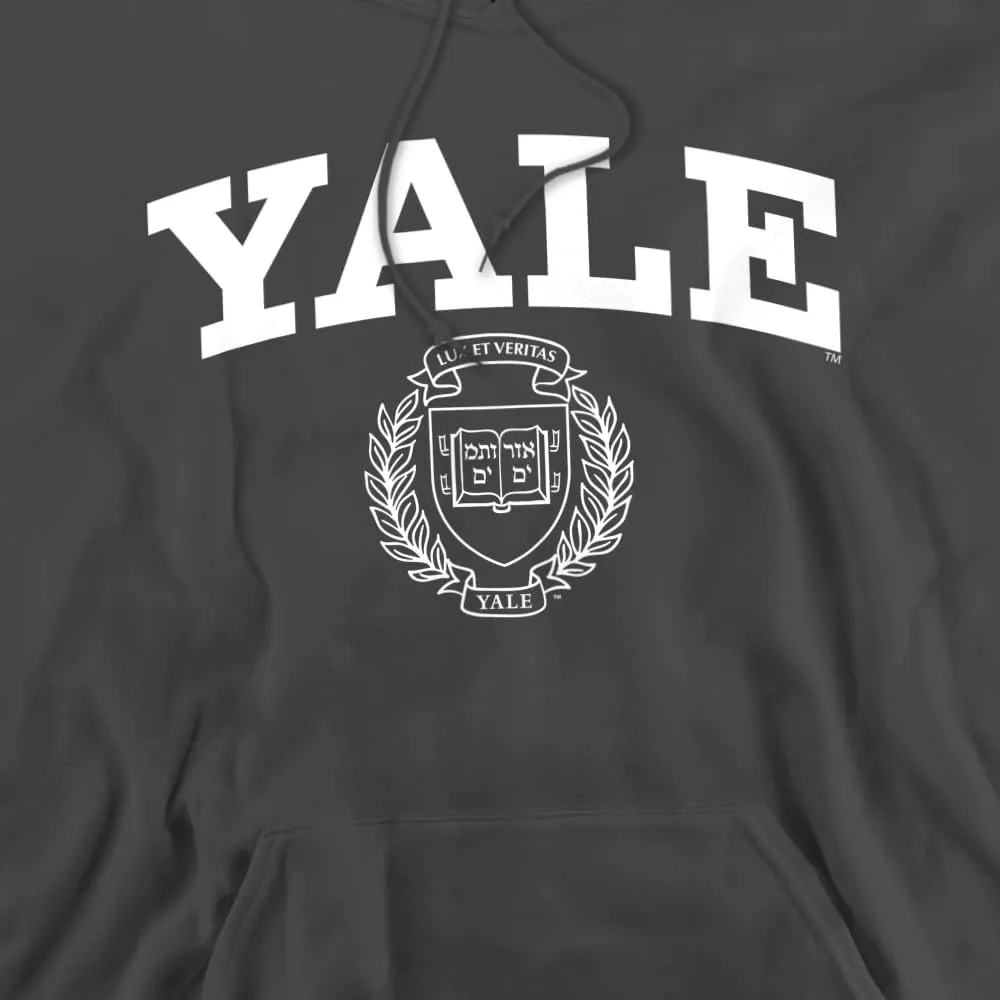 Yale University Official Yale Seal Unisex Adult Pull-Over Hoodie
