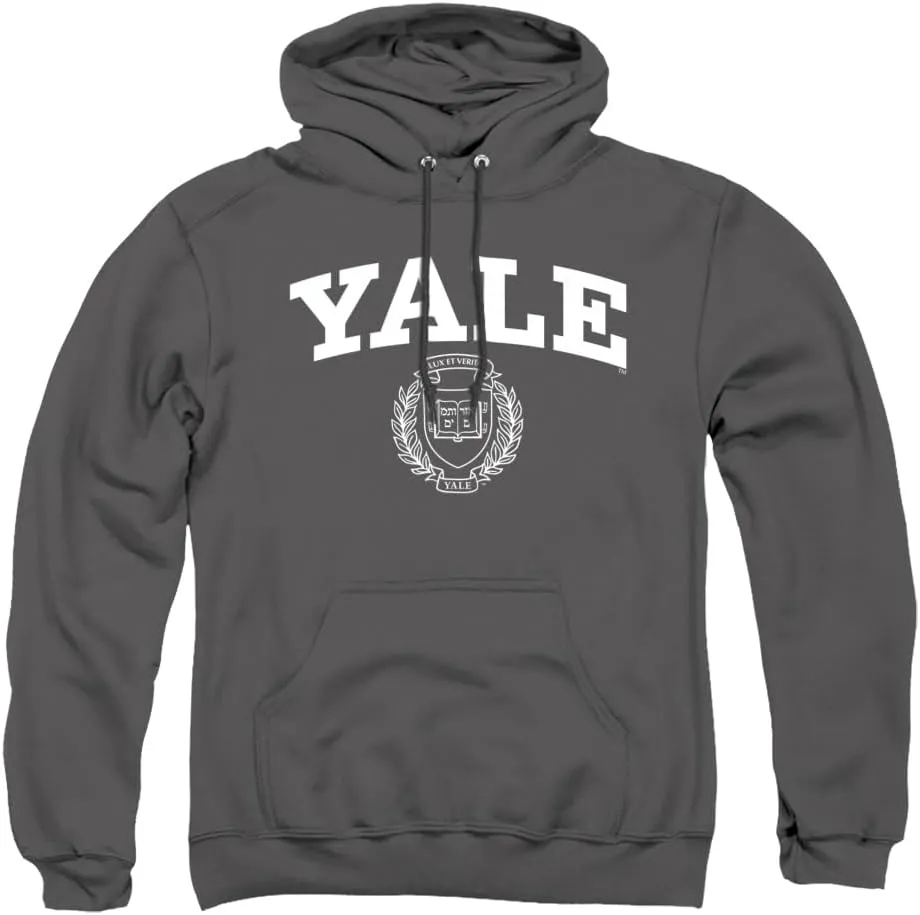 Yale University Official Yale Seal Unisex Adult Pull-Over Hoodie