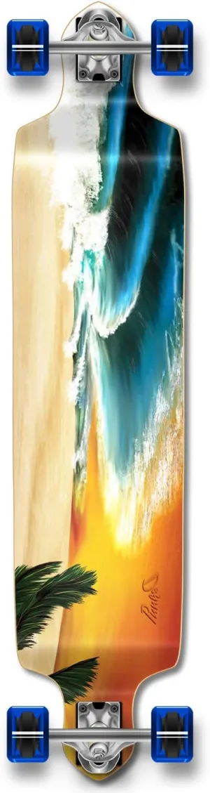 Yocaher Professional Speed Drop Down Complete Longboard Skateboard