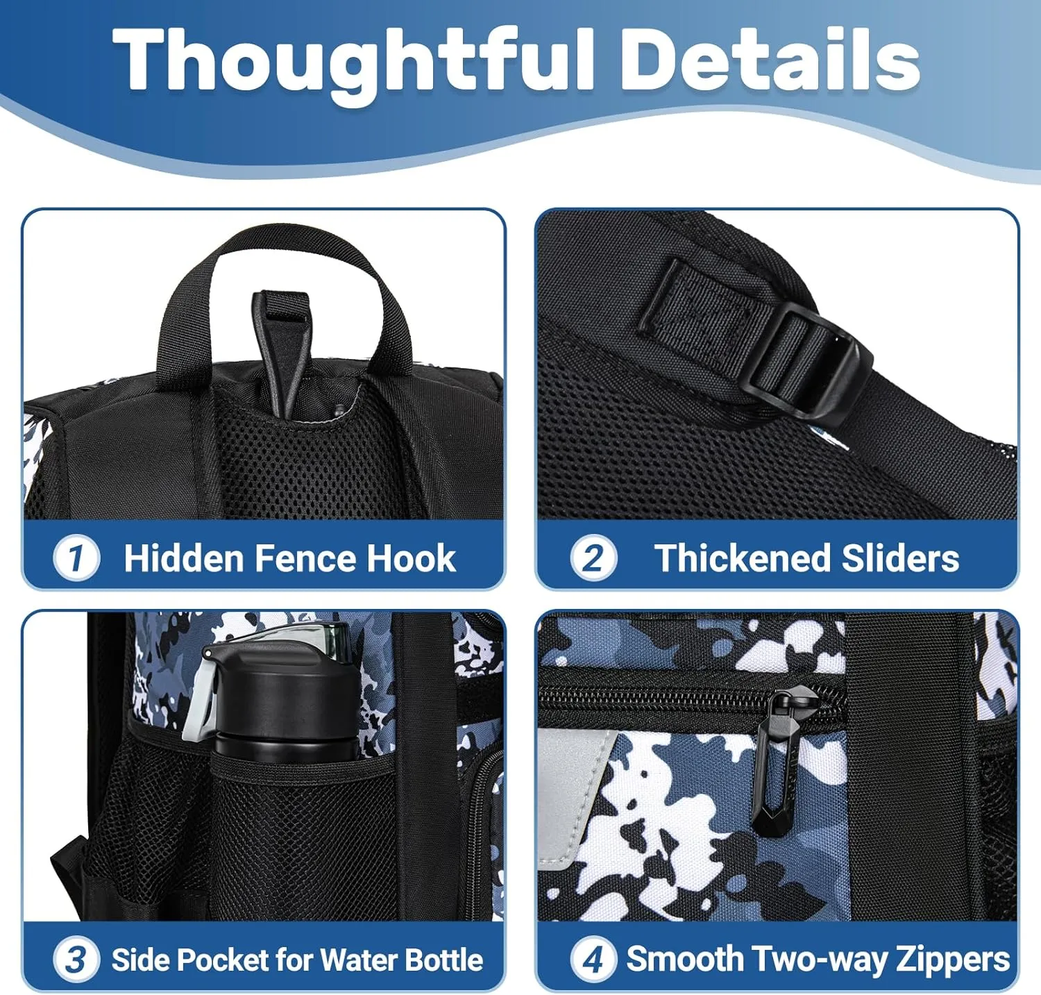 Youth Baseball Bag, Softball Bag for Girls & Boys, Kids Tball Backpack with Shoes Compartment