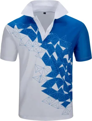 ZITY Golf Polo Shirts for Men Short Sleeve Athletic Tennis T-Shirt