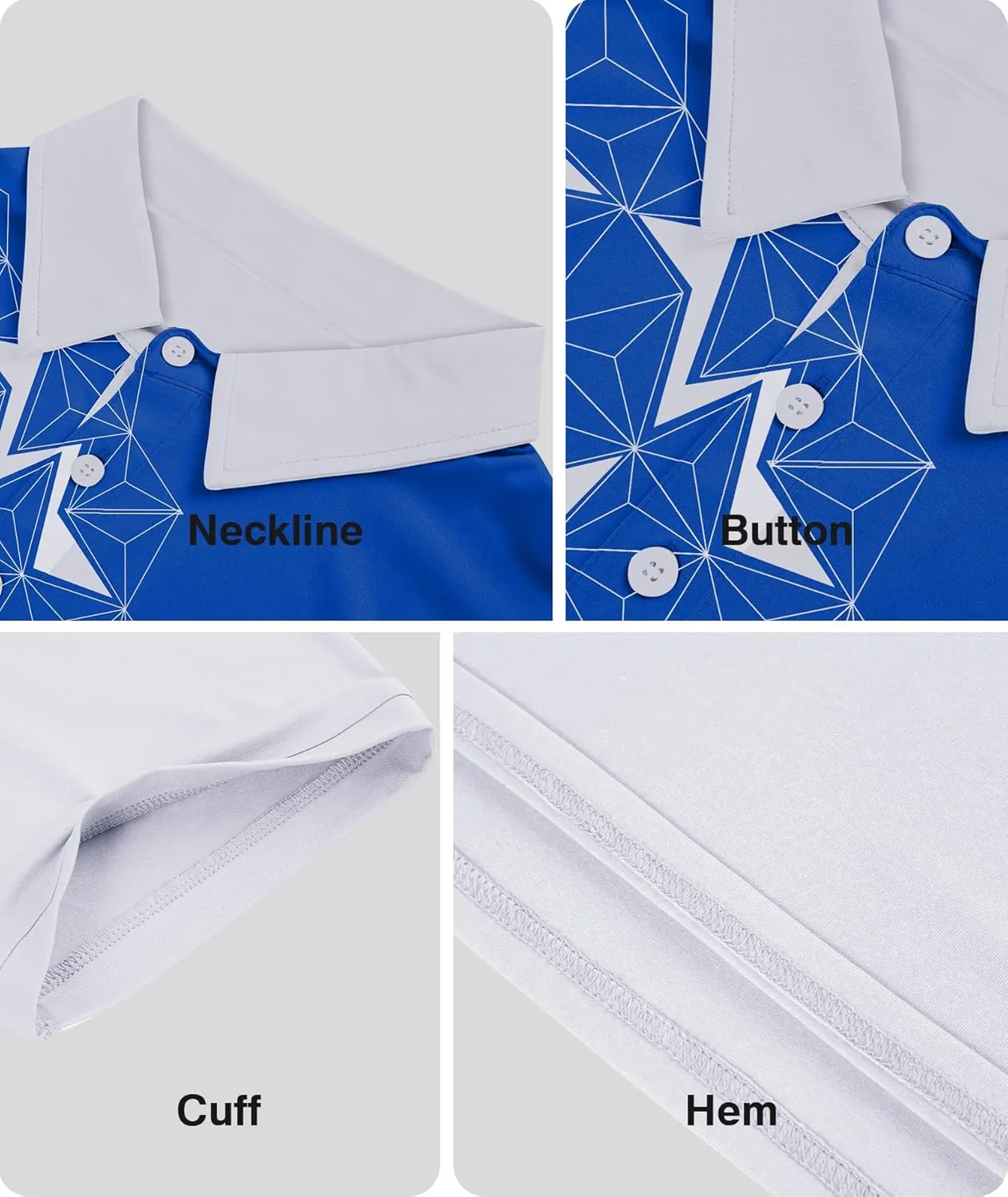 ZITY Golf Polo Shirts for Men Short Sleeve Athletic Tennis T-Shirt